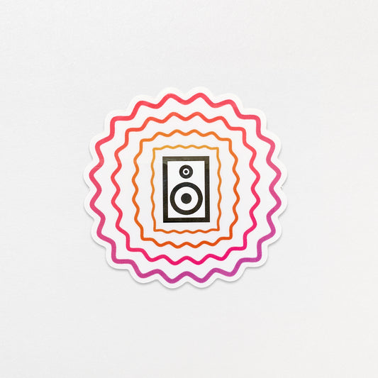 20. Soundwaves Sticker
