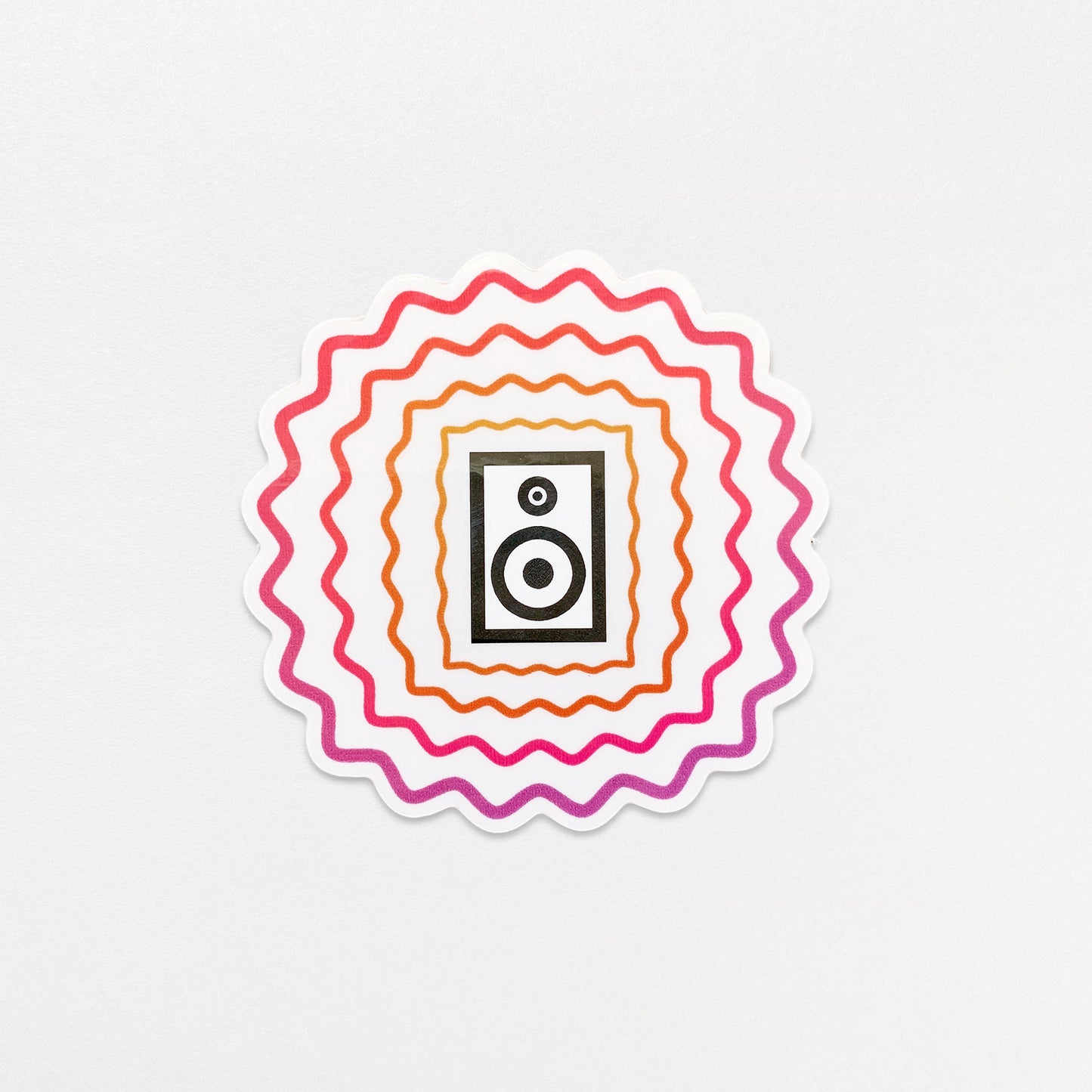 26. Soundwaves Sticker